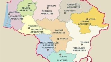 На упразднение администраций уездов  (округов) в Литве —  более 18 млн. литов