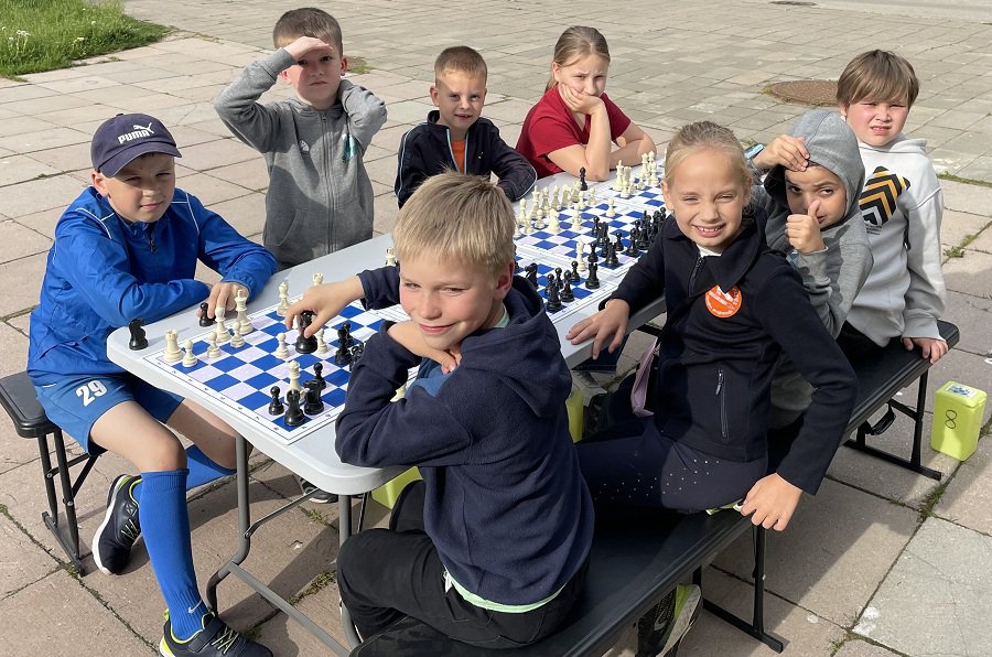 Шахматный фестиваль в Висагинасе - В Висагинасе